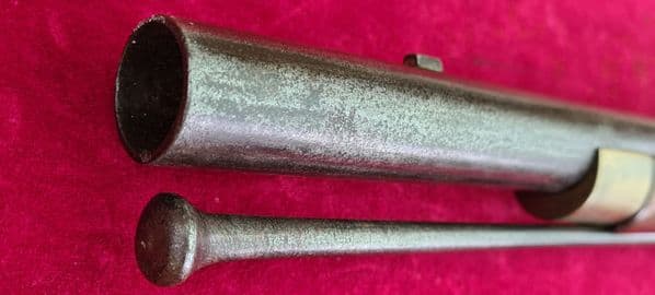 A completely original British Brown Bess flintlock musket made by WHEELER circa 1800. Ref 3995.
